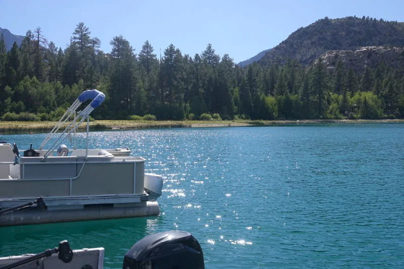 Bass Lake is a popular destination for people living in Yosemite or visiting the area